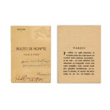 George Bacovia, Bucăți de noapte, 1926,