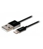 Cablu alimentare si sincronizare pentru iPad iPhone iPod Apple lightning - USB 2.0 A tata 1m negru VALUELINE