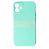 Husa Silicon iPhone 12 Mini Verde Mint - High Copy Premium