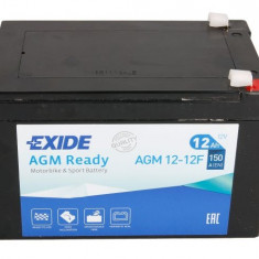 Baterie Moto Exide Agm 12Ah 150A 12V AGM12-12F