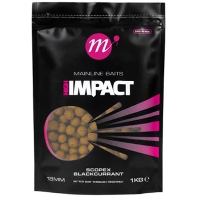 Boilies MAINLINE High Impact, Scopex Blackcurrant, 20mm, 1kg foto