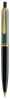 Pix souveran k400,mina tip parker,accesorii placate cu aur, corp negru-verde, Pelikan