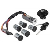 Set yala butuc usa Fiat Scudo -2006, Citroen Jumpy -2006, Peugeot Expert -2006, contact pornire, butuc usi si portbagaj, buson rezervor, Chei, 41F4