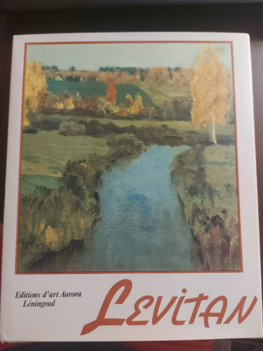 Album Isaac Levitan (editie hardcover, in limba franceza)