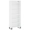Dulap inalt, alb, 69,5x32,5x180 cm, lemn prelucrat