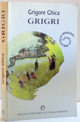 GRIGRI de GRIGORE GHICA , 1998 foto