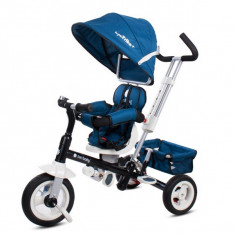 Tricicleta cu sezut reversibil MCT 002 Super Trike Plus Blue foto