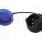 Soclu SP21 WEIPU tată PIN 3 cu capac IP68 30A lipire