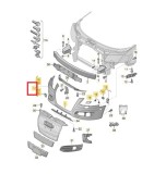 Bara fata AUDI A3 (8P), 04.2008-10.2012 CABRIO,cu locas pt spalator; grunduit,, Rapid