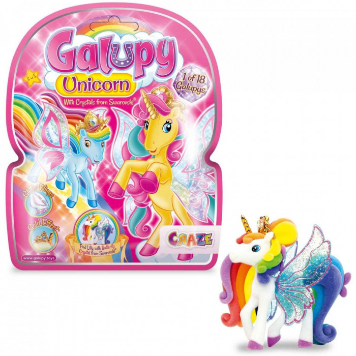 Craze - Galupy - Figurina Unicorn