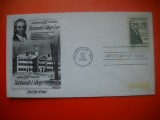 HOPCT PLIC S FDC NR 654 COLEGIUL DARTMOUTH 150 ANI 1969 SUA -NECIRCULAT