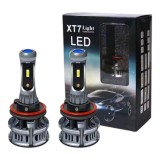 Set 2 becuri auto LED H7 9/32V, 6500K/8000K, 120W/set, canbus