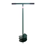 Cumpara ieftin Sfredel manual gradina Polonia, 170 mm, maner dublu