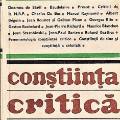 Constiinta critica Georges Poulet 1979