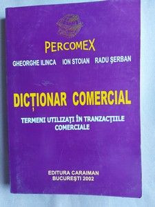 Dictionar comercial- Gheorghe Ilinca, Ion Stoian