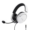 Casti Trust cu fir GXT 489W Fayzo, alb