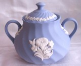 ZAHARNITA PORTELAN ENGLEZESC WEDGWOOD BLUE JASPERWARE