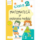 Matematica si explorarea mediului. Clasa a II-a partea I (E1) Caiet de lucru exercitii, probleme, probe de evaluare varianta EDP (Pitila, Mihailescu),, Elicart