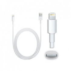Cablu de date Apple pentru iPhone, conector Lightning, 3 m, alb, BBL115 foto