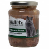 Cumpara ieftin Hrana Umeda Pentru Pisici, Basteto, File De Carne De Vita In Jeleu, 360 g, Leopold