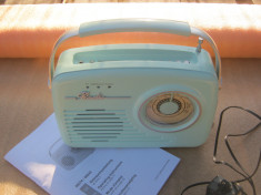 Radio retro Easymaxx,bluetooth,6v foto