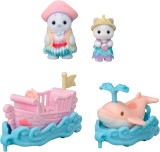 SYLVANIAN FAMILIES-SET PARC DISTRACTIE BALENA SI BARCA