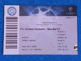 Bilet meci fotbal UNIREA URZICENI - FC SEVILLA (Champions League 24.11.2009)