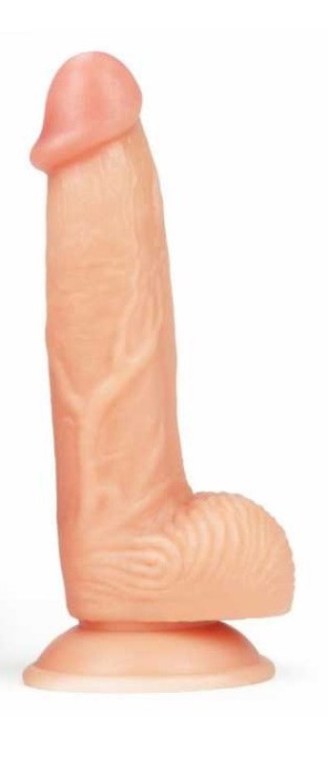 Dildo Realist Ultra Soft Dude Natural 20.5 cm