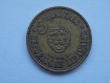 5 PIASTRES 1955 LIBAN, Asia