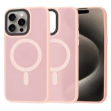 Husa pentru iPhone 15 Pro Max - Techsuit HaloFrost&nbsp;MagSafe Series - Pink