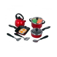 Set jucarie 4 vase pentru gatit si accesorii foto