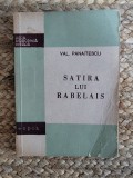 SATIRA LUI RABELAIS-VAL.PANAITESCU