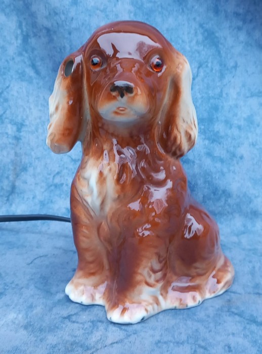 lampa veche din portelan anii 50-60