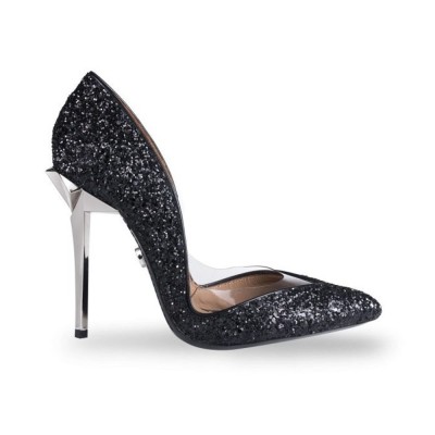 Pantofi Mihai Albu Glitter Onyx Stealth foto