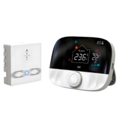 Termostat De Ambient Inteligent, WellLuck, Compatibil Cu Toate Centralele, Programabil, WiFi, RF Wireless, App Control, Compatibil Smart Life/Tuya Sma