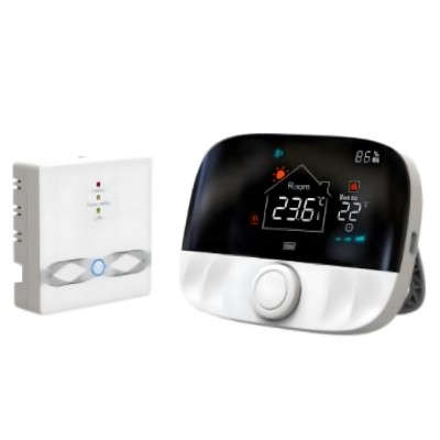 Termostat De Ambient Inteligent, WellLuck, Compatibil Cu Toate Centralele, Programabil, WiFi, RF Wireless, App Control, Compatibil Smart Life/Tuya Sma foto