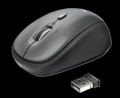 Mouse Trust Yvi, Wireless, black foto