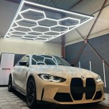 Cumpara ieftin Lumina LED Hexagonala , 14 Module + Rama 484x243CM - Garaj, Dormitor, Camera Gaming, Spatii Private