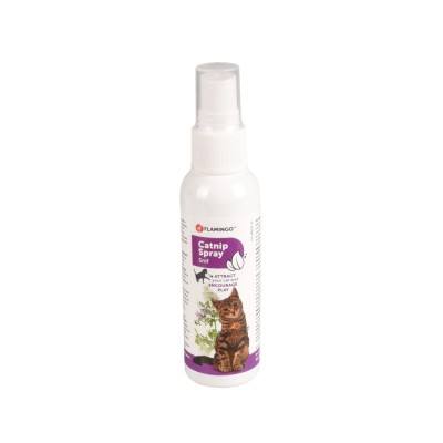 ATRACTANT SPRAY PENTRU PISICI CU IARBA-MATEI FLAMINGO 60ML foto