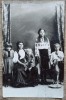 Taranca cu copii in port, cal de jucarie// foto tip CP, perioada interbelica, Romania 1900 - 1950, Portrete