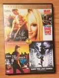 DVD continand 4 filme: Step Up, Save the last dance 1 + 2, Raise your voice