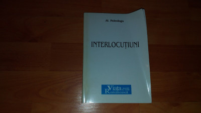 INTERLOCUTIUNI-AL. PALEOLOGU foto