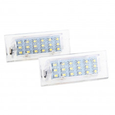 Set 2 x Lampi numar LED BMW X5 E53, X3 E83