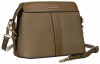 Sac poștal de damă din piele ecologică, Khaki, Marime universala, David Jones