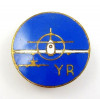 INSIGNA AVIATIE - AVIATIE CIVILA / FAR PILOT AVION YR , RARA , IM 1.65