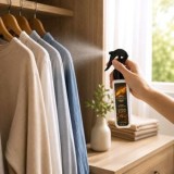 Spray odorizant pentru textile si haine, aroma de chihlimbar, 200 ml, CMCLASS