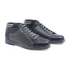 Ghete barbati, Nevbalis, Nev-754, casual, piele naturala, negru, 41 - 43