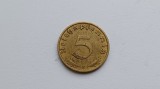 Germania-5 Reichspfenig 1938 F