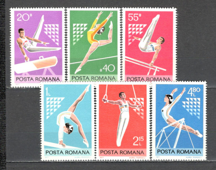 Romania.1977 Gimnastica ZR.589