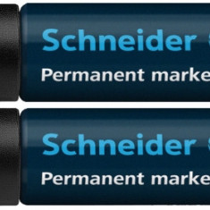 Permanent Marker Schneider Maxx 250, Varf Tesit 2+7mm - Negru